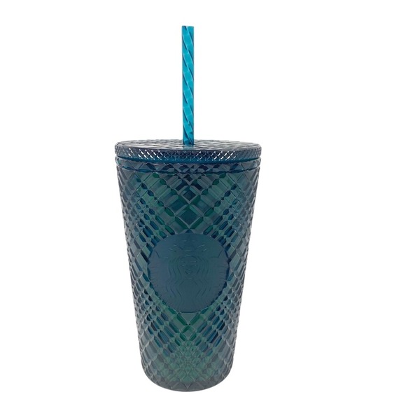 NEW Starbucks Jeweled Emerald‎ Green 16 oz Tumbler - Picture 9 of 10